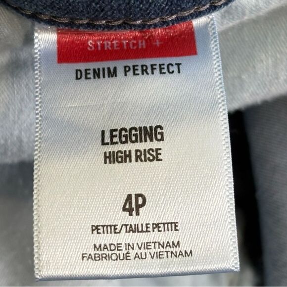 Express high rise legging size 4p petite stretch - Picture 6 of 7